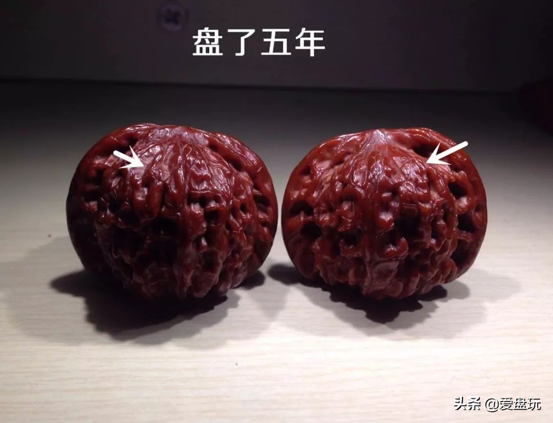 核桃盘红的正确方法,核桃盘玩多久能变牛筋红