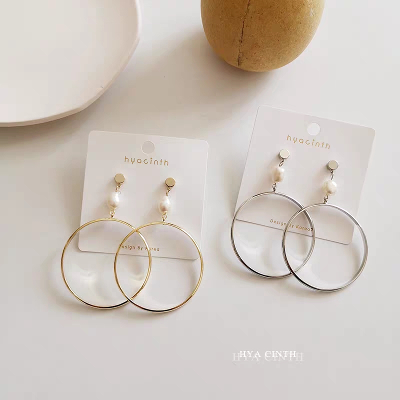 秋冬复古轻奢耳钉,轻奢闪钻珍珠耳环女时尚耳饰