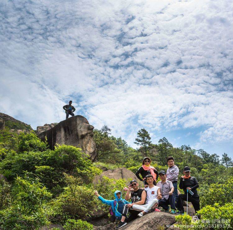 摩天石下再续罗山缘--6.16大罗山印记