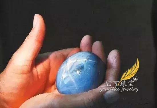 便宜又好看的天然宝石星光蓝宝石,美到让人无法拒绝