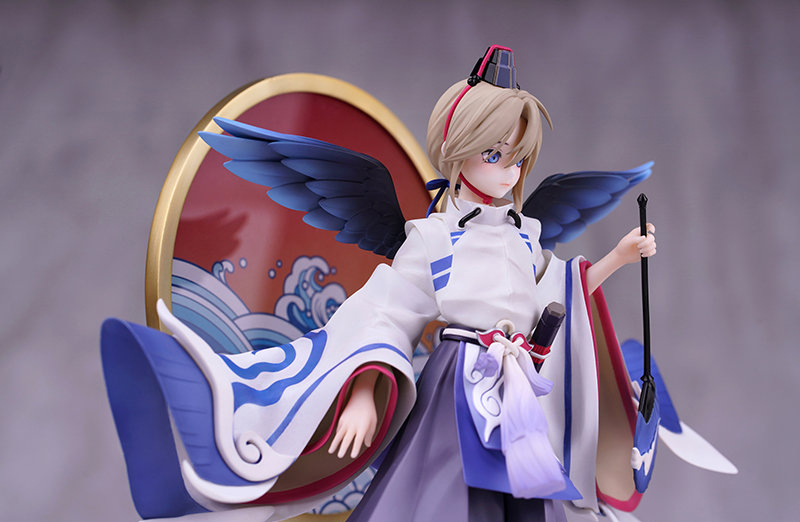 阴阳师大天狗q版手办,阴阳师少羽大天狗手办