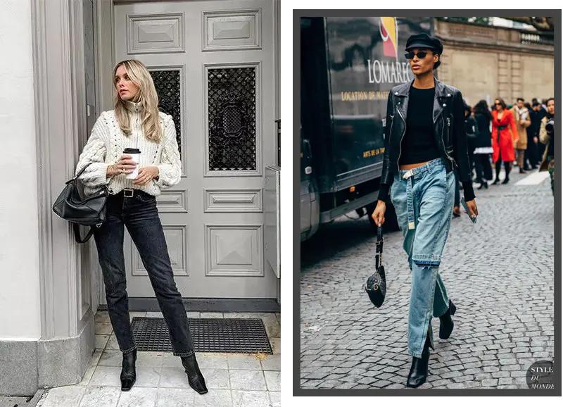 小粗腿适合的方头短靴,方头短靴和尖头短靴哪个更好搭配