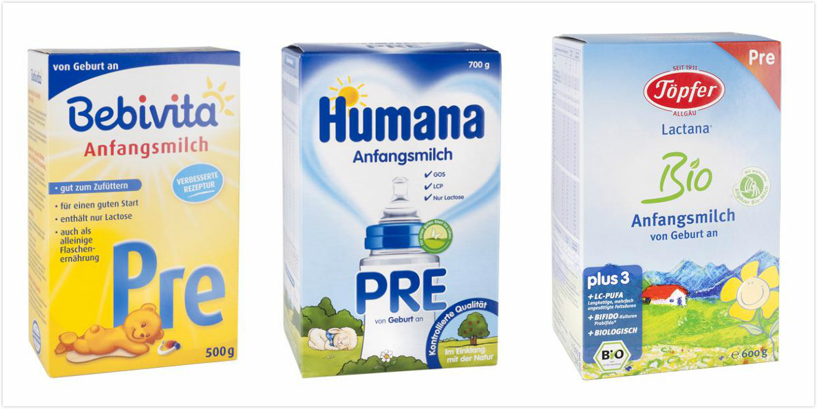 德国人测评中国各种产品,哪些奶粉和德国爱他美配方差不多