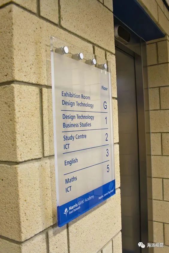 标识牌美观和实用,标识牌实景效果