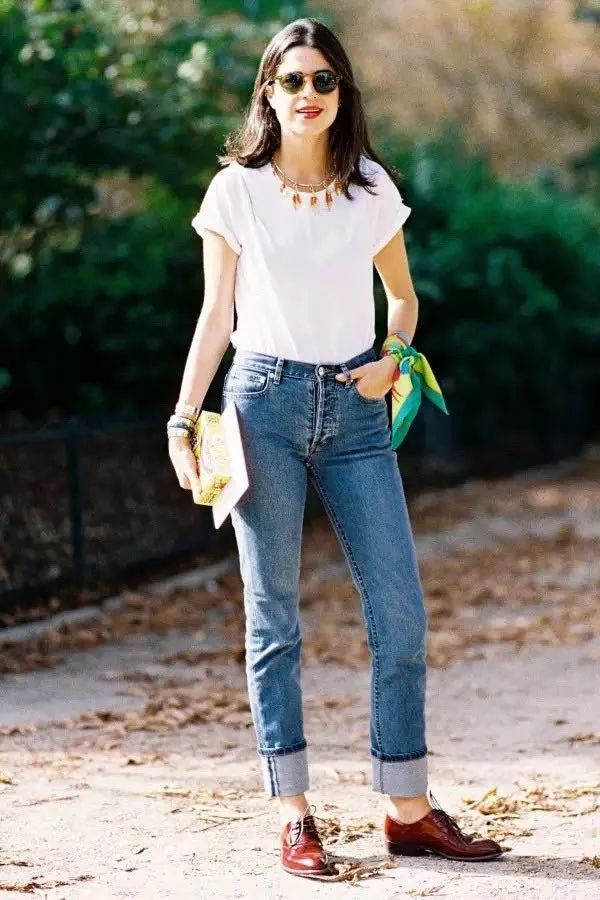 时尚多功能丝巾怎么穿好看,春夏丝巾时髦精系法