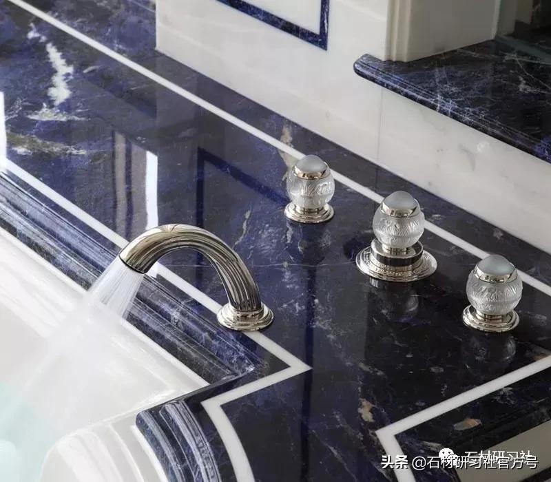 石材蓝色经典,经典蓝石材