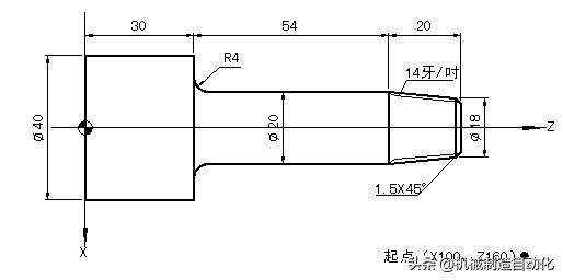 数控车床编程实例,数控车床编程实例攻丝