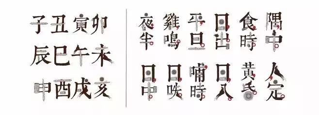 子时到子时,申时到亥时14个时辰