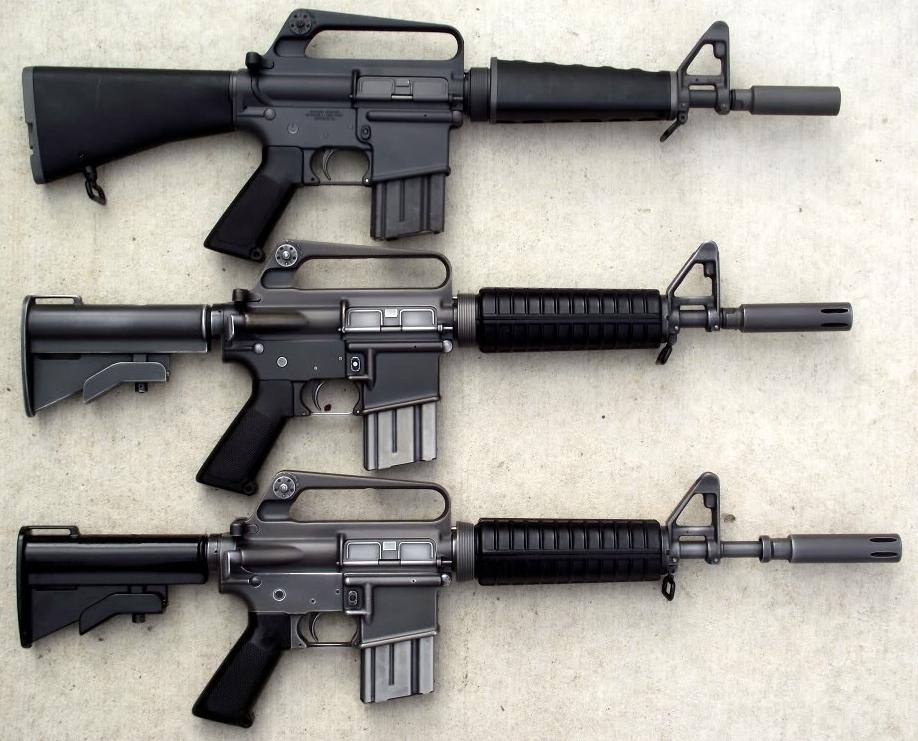 car15步枪是全自动的吗,美国产car15民用步枪