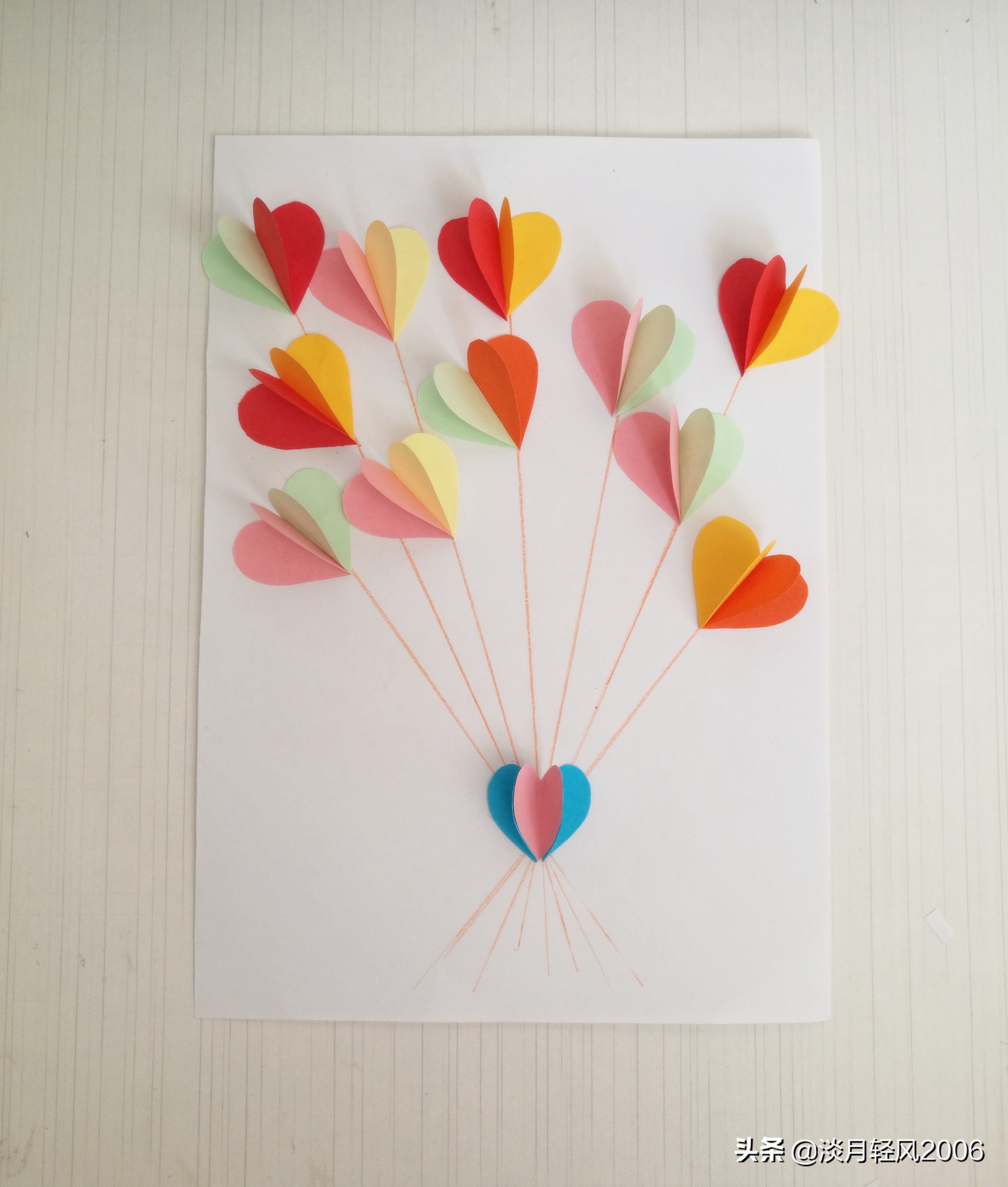 用卡纸做母亲节贺卡又简单又好看,怎么用小卡纸做母亲节的贺卡