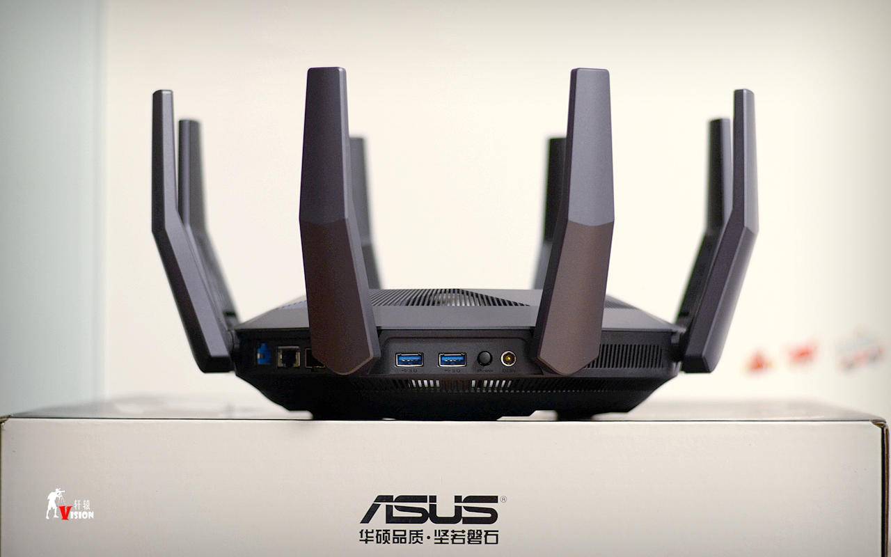 搭载160MHz频宽,八爪鱼进化帝王蟹:华硕RT-AX89X抢先评测