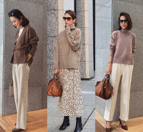 2019夏日本四十岁女人穿搭,中年女性夏天就应该这么穿