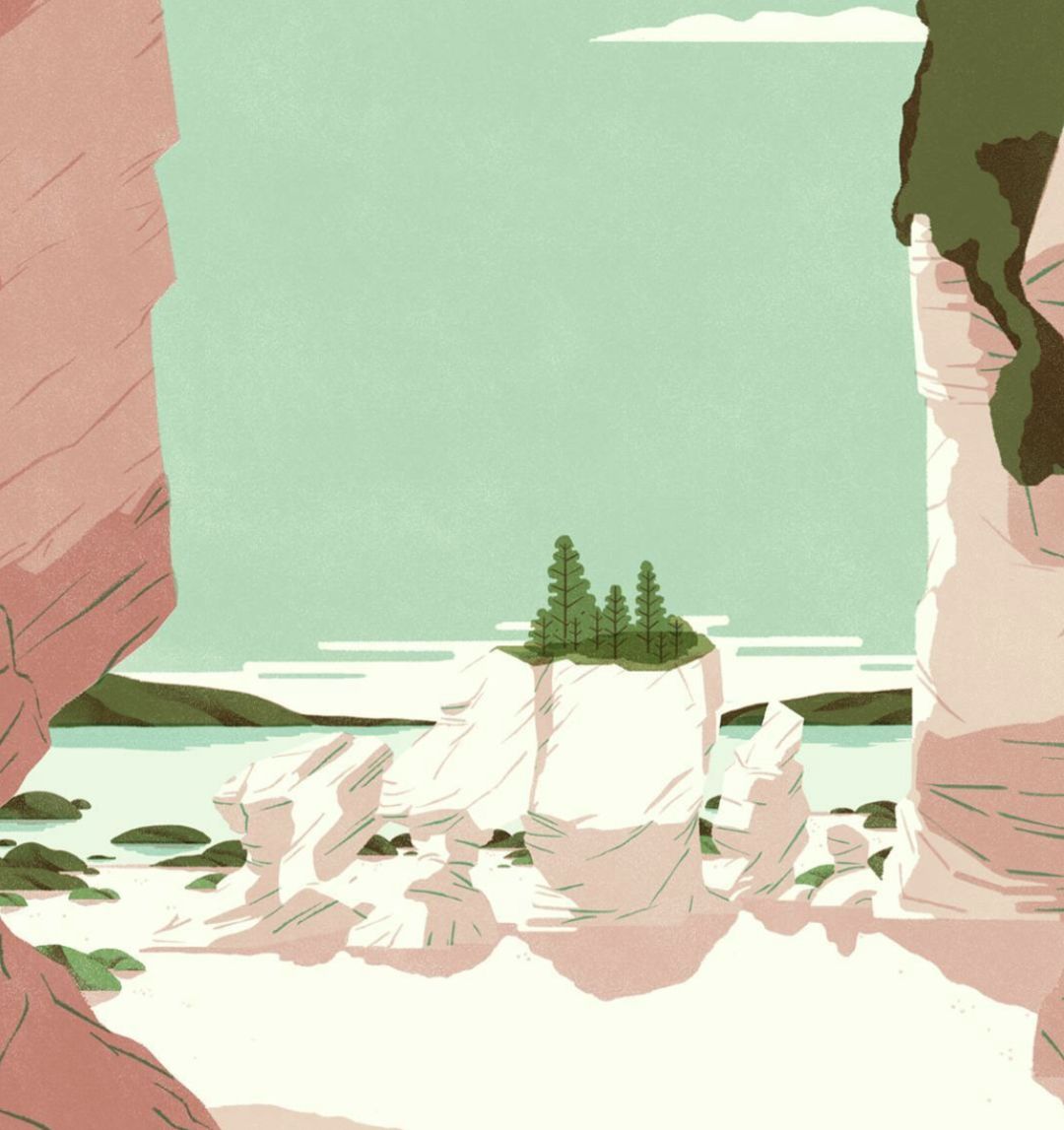 精妙的细节和色彩插画,插画作品想象力是最吸引人的色彩