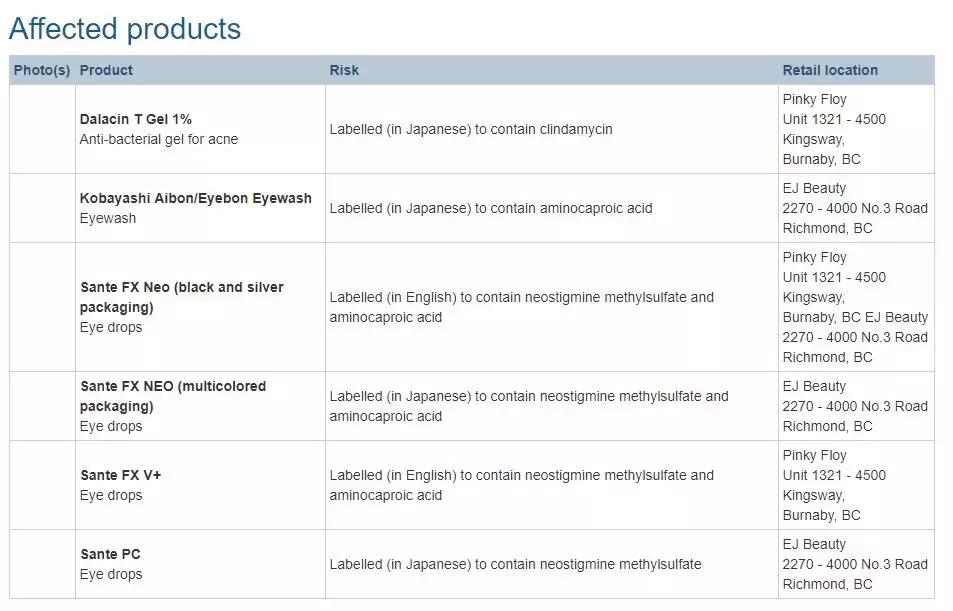 日本网红眼药水什么副作用,日本网红眼药水被禁品牌