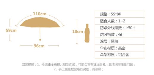 这把小黑伞3折卖89元一把,却有施华洛世奇水晶伞扣,太嚣张了吧