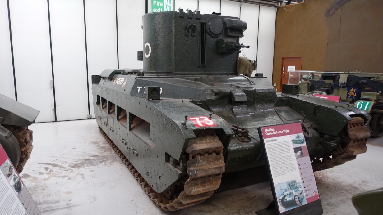 英国二战坦克博物馆,英国博文顿坦克博物馆藏品