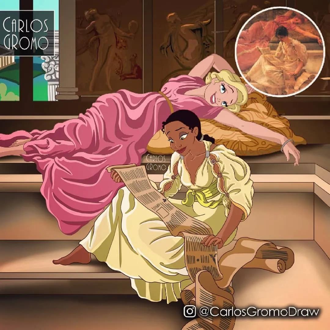 迪士尼名画作品,迪士尼名画