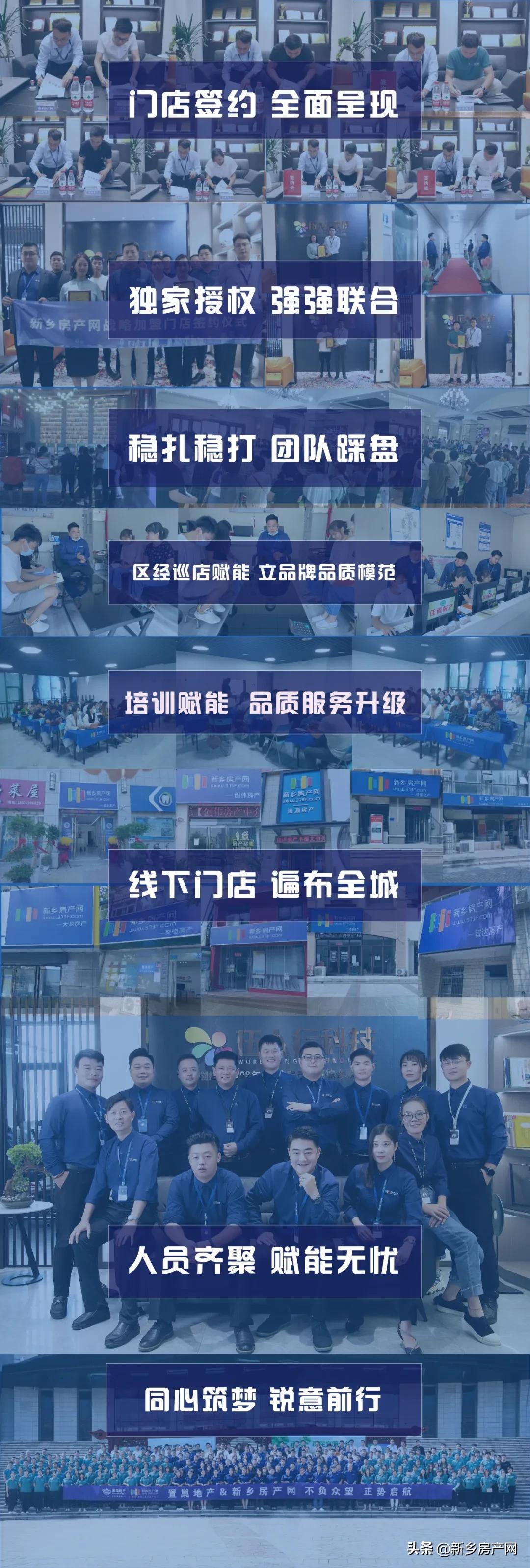 官宣！新乡房产网线下门店加盟业务不负众望，正势启航