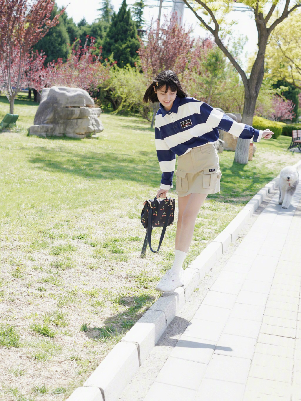 小朋友半身裙怎么搭配,12-15岁女学生polo裙180