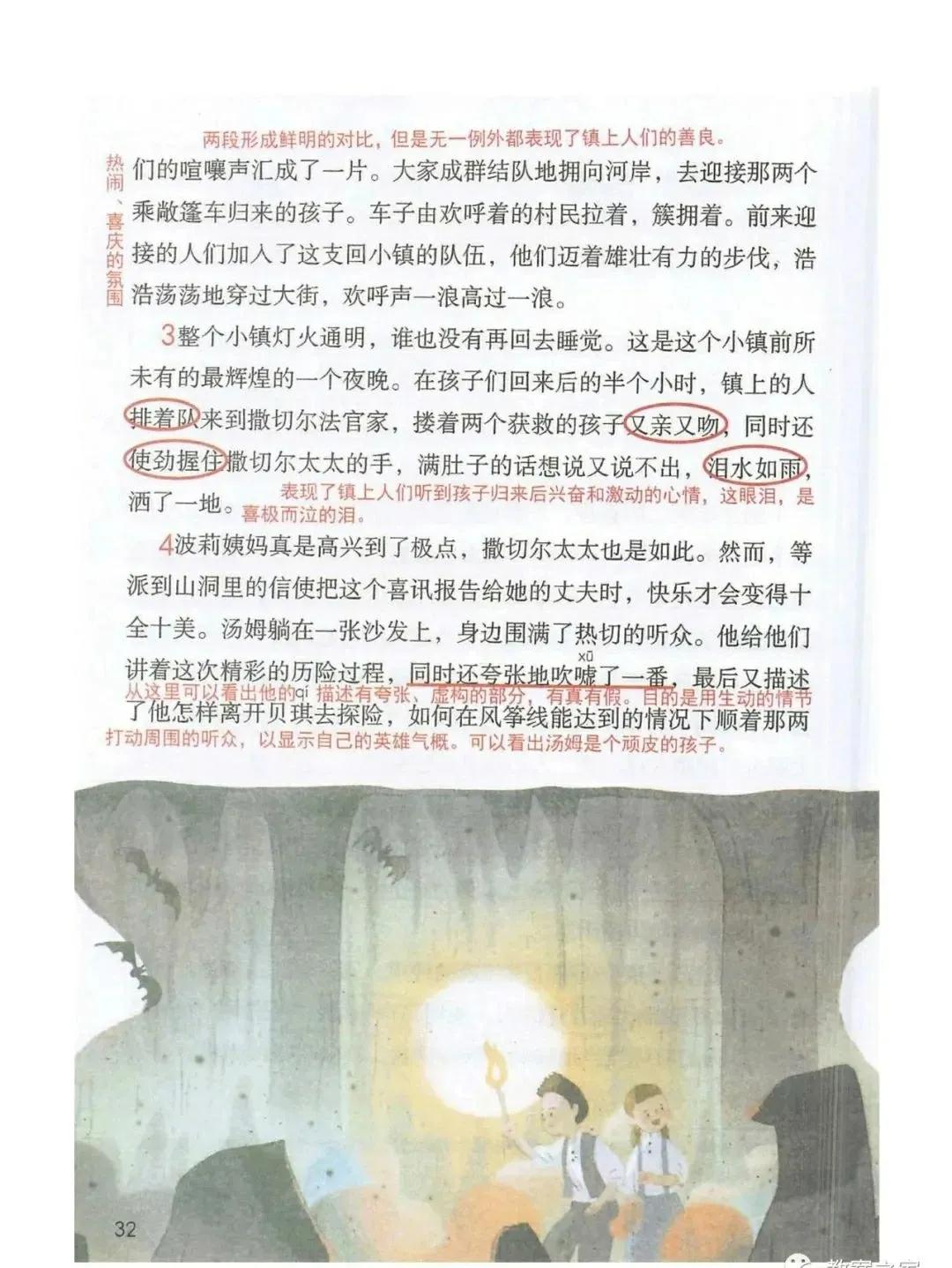 《汤姆索亚历险记》课文+图文讲解+知识点