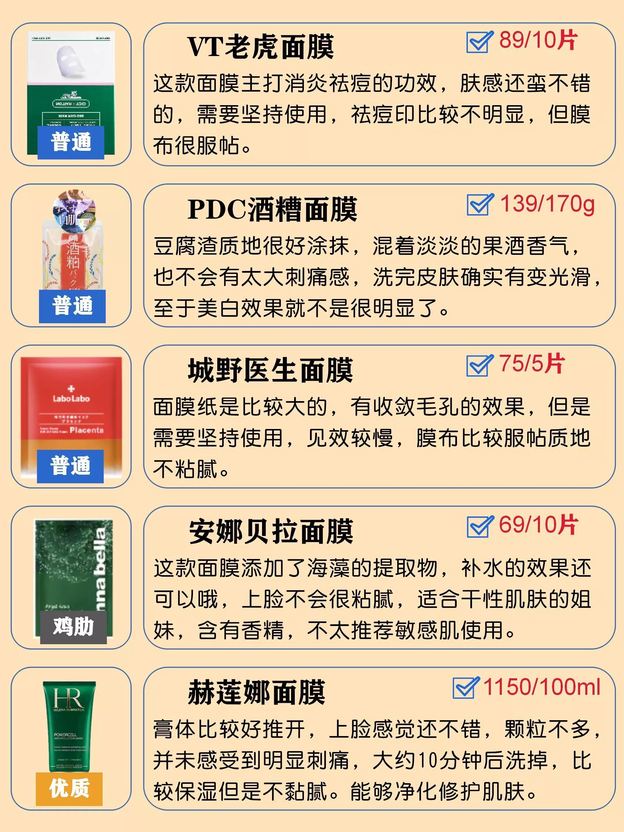 李佳琦面膜排行榜10强补水面膜,儿童面膜推荐6-12岁补水面膜