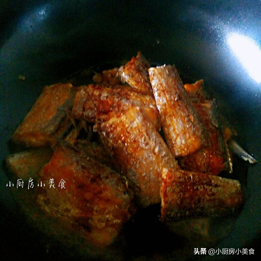 炸带鱼段怎么炸香酥脆好吃不粘锅,软烧带鱼最简单的方法怎么做