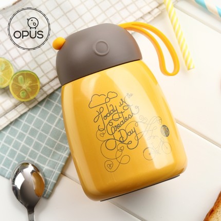 可以背着的保温杯可爱少女心,少女心渐变色保温杯800毫升