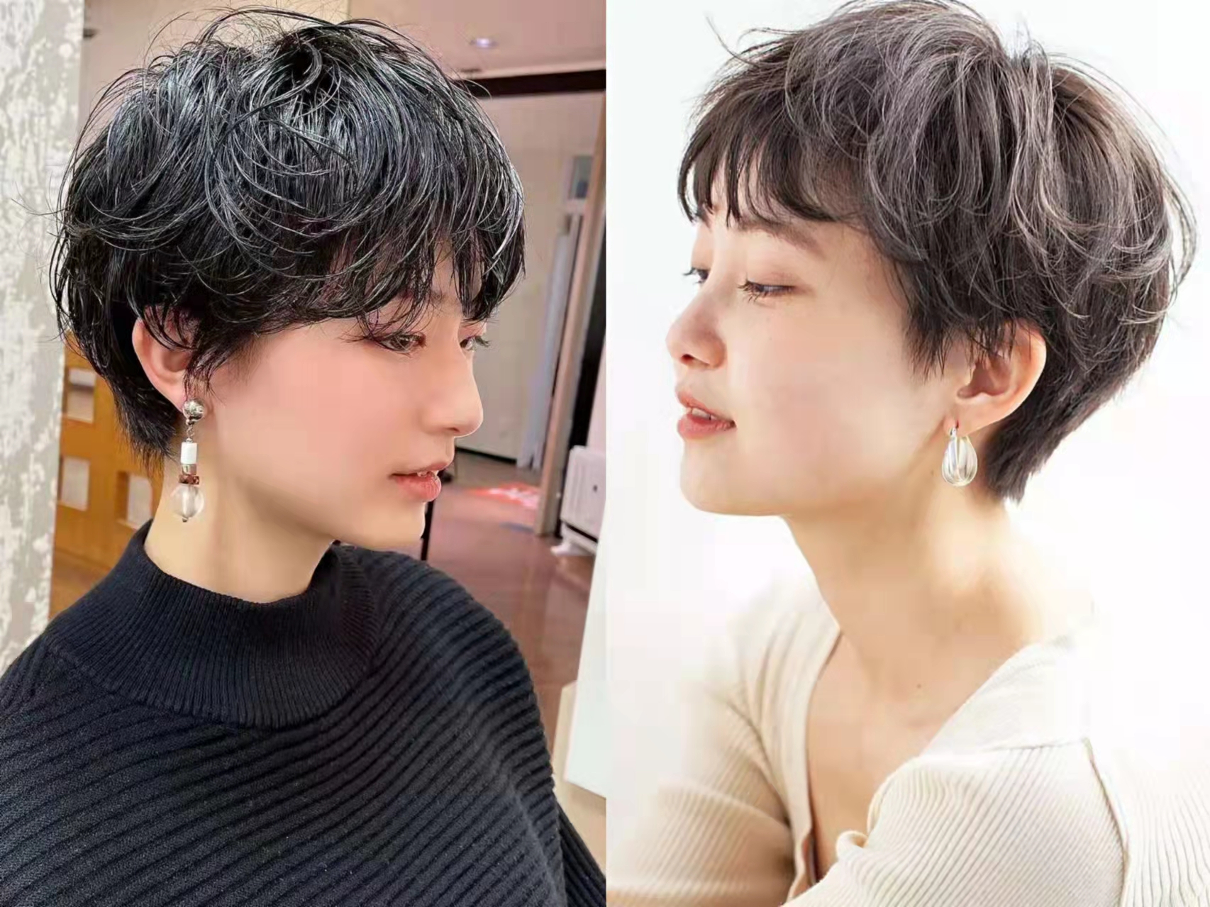 适合大脸的短发造型显小最新款,这4款短发减龄又气质轻松显高