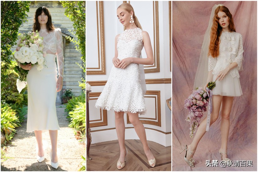 婚纱一百年变迁史详解,2023年新款婚纱风格