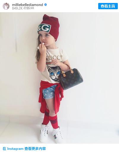 ins儿童穿搭博主,带娃穿的最时尚的博主