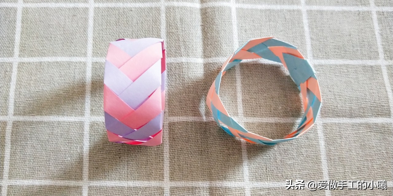 可爱的小熊手环简单手工,小兔子手环手工教程