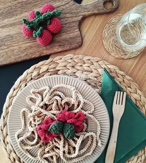 钩织食物小物件,钩织小物件常用钩针