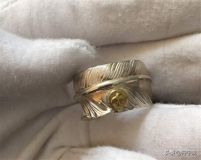 复古风银饰戒指,日本手工银饰品牌goros