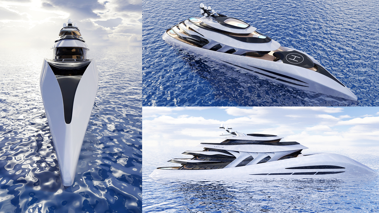 宏伟设计:世界上最极端的超级游艇概念
