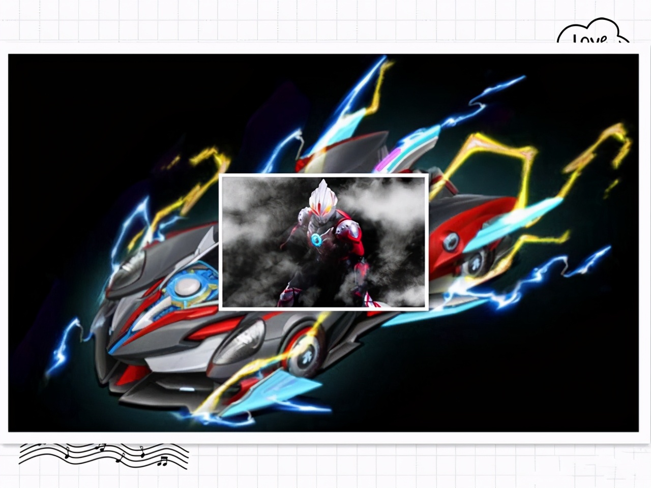 奥特曼与迪迦并肩作战,爆炎欧布对战黑暗迪迦