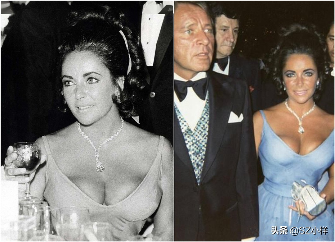 伊丽莎白泰勒传奇人生,伊丽莎白泰勒戴钻石