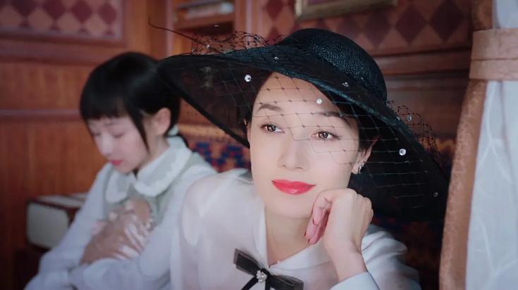 马伊琍的新剧造型,马伊琍新剧旗袍美探