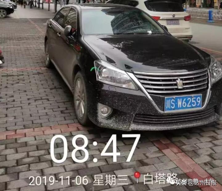 达城交通违章整治,达州达城违停车辆