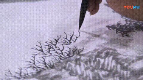 山水画教程视频讲解,工笔山水画上色步骤视频