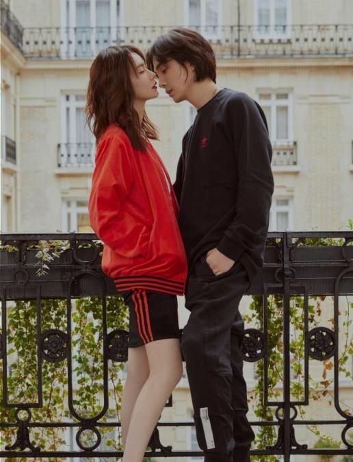 戚薇夫妇甜蜜视频,戚薇夫妇穿大西装