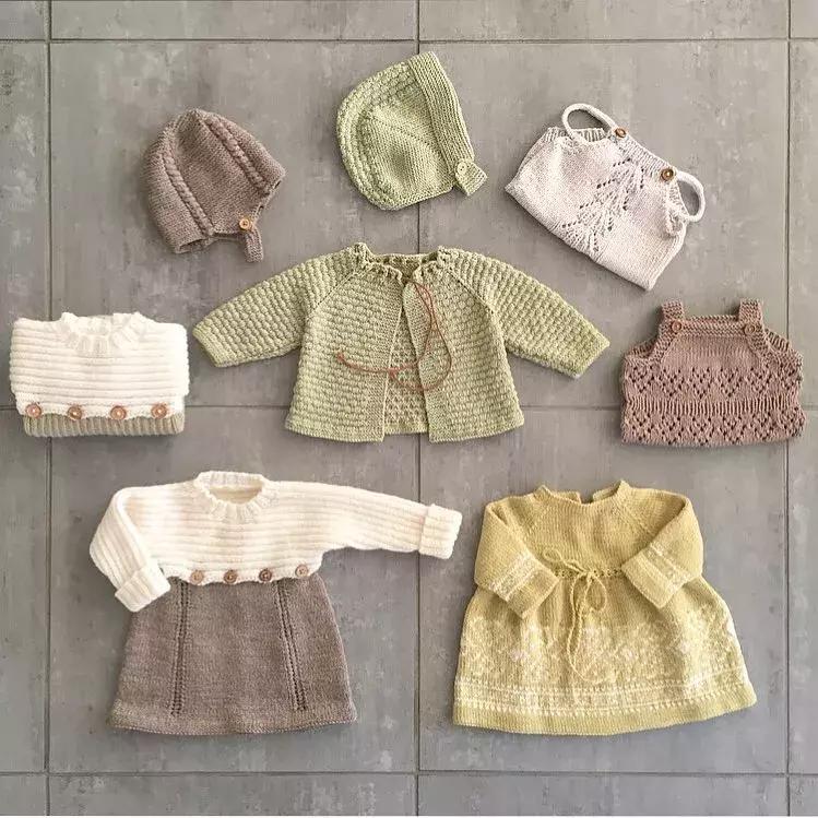 超漂亮宝宝连体衣编织教程,编织简单温暖的宝宝衣服中文版