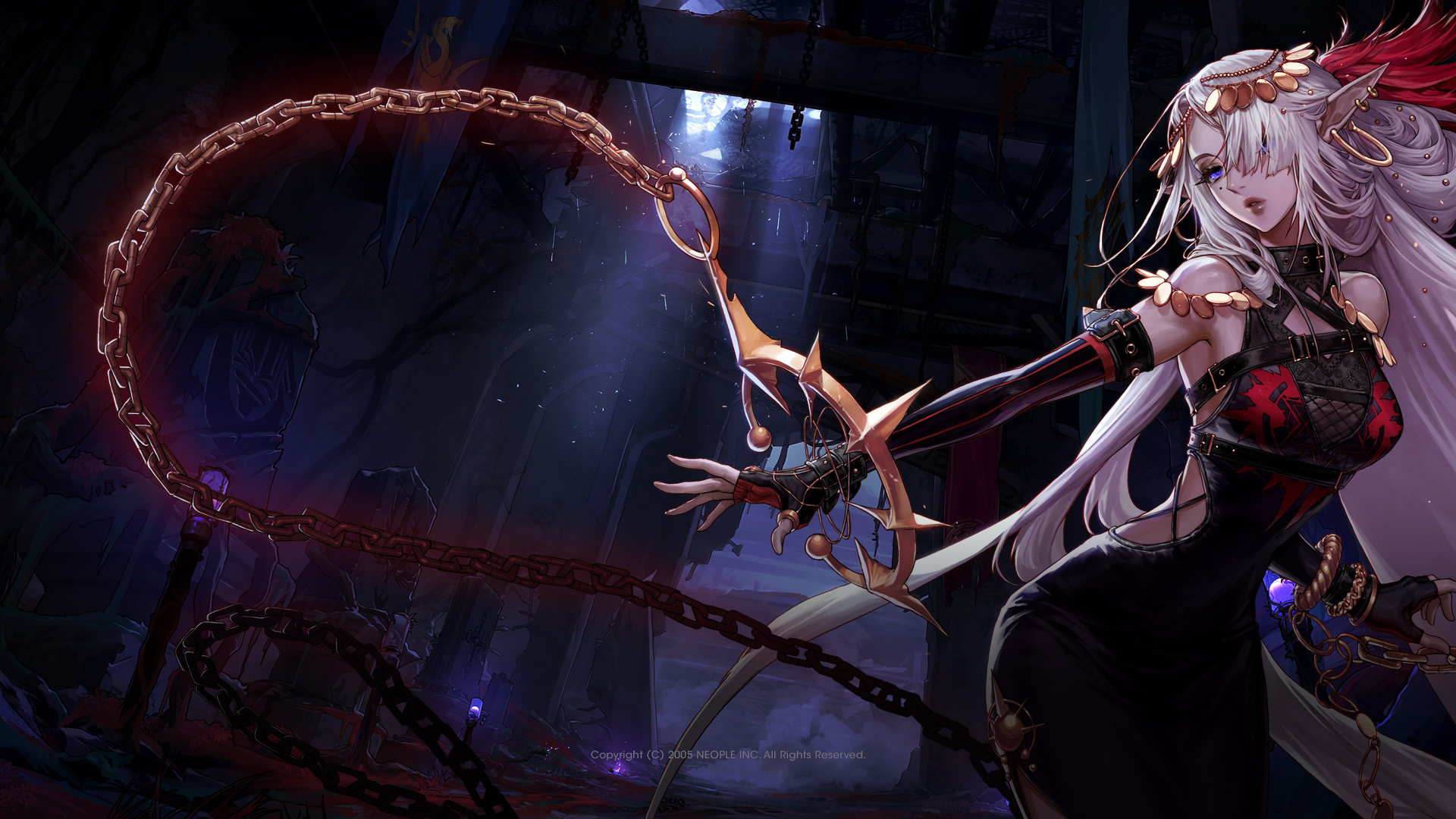 DNF最新再战魔界角色原画整合！超精细分辨率，最高达1600×2021