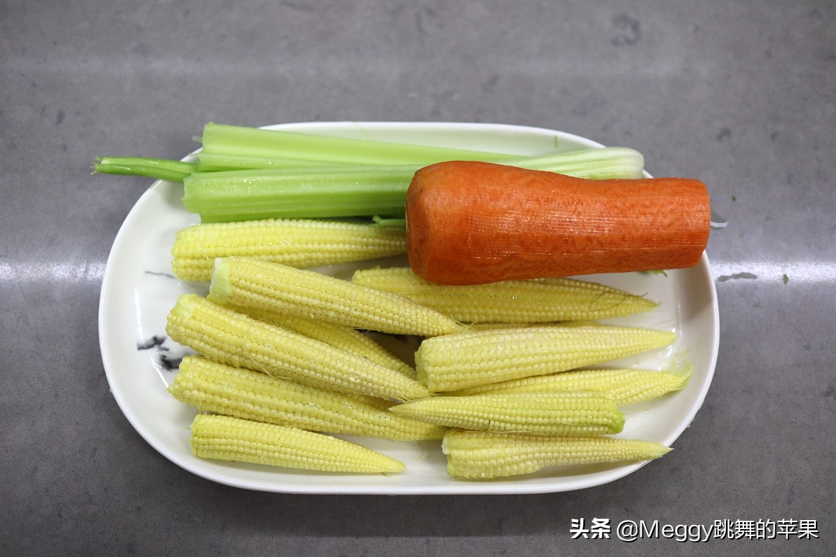 养生玉米笋小炒抖音团购,玉米笋家常菜小炒做法