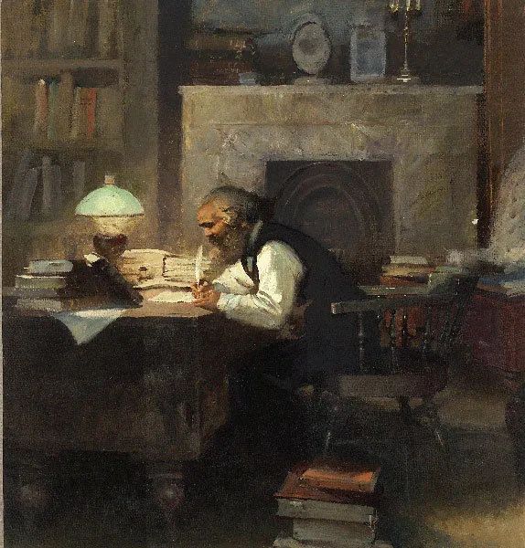 高举自由旗帜的伟大导师