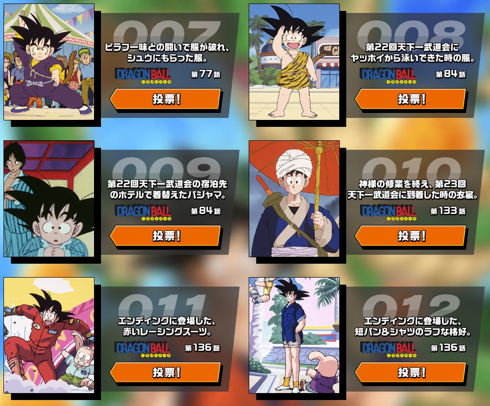 龙珠悟空投票,龙珠联名孙悟空