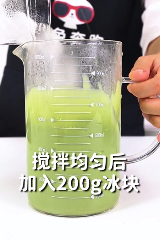 芝芝奶茶的芝芝怎么做,焦糖抹茶奶茶的做法