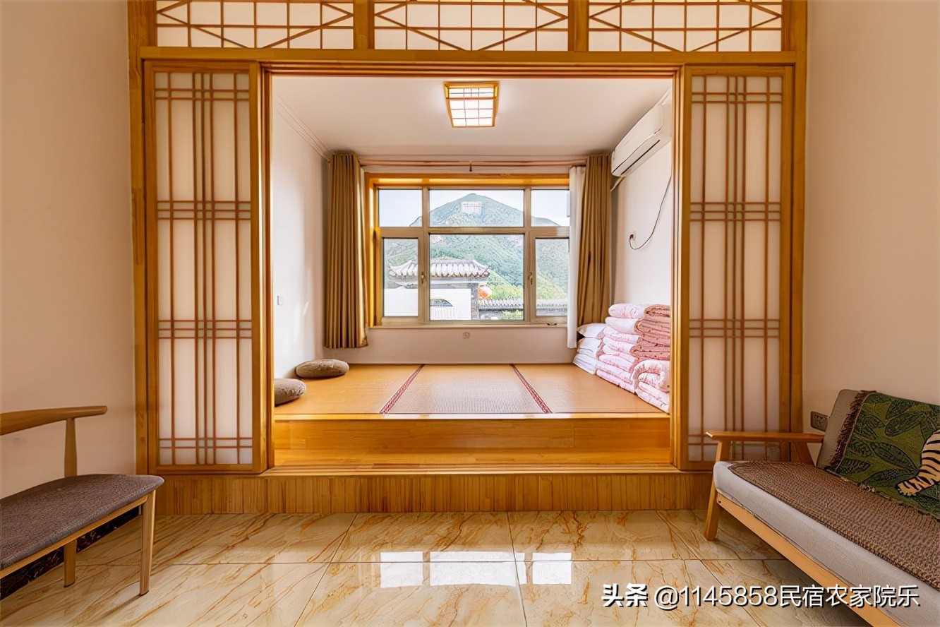 怀柔简约私汤山景独立民宿,怀柔云山中民宿