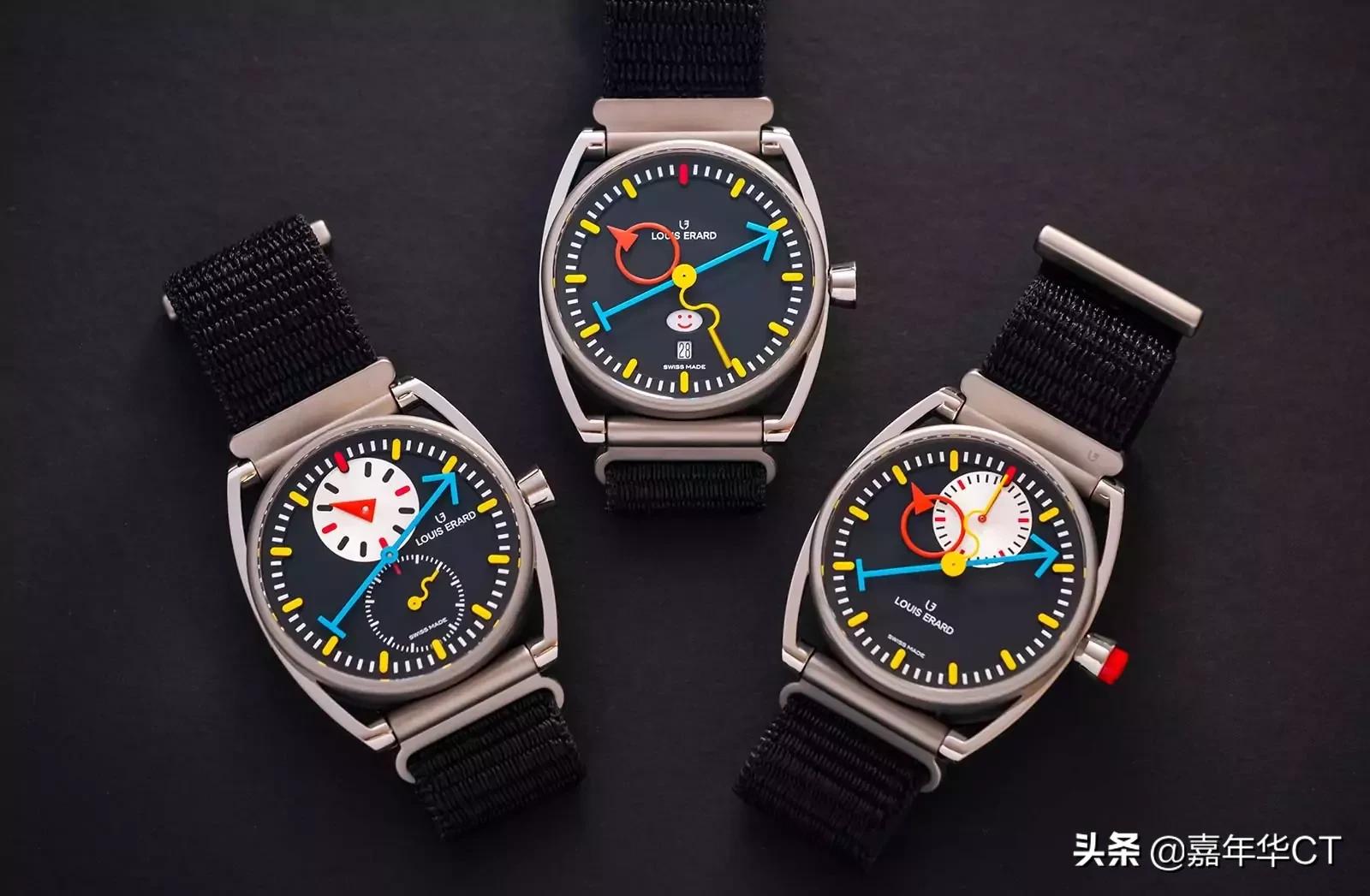 三万元的运动风格手表,德国包豪斯风格的手表