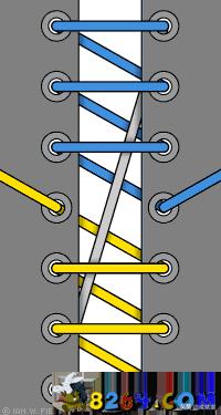 十种必学的鞋带系法,鞋带系的不好看怎么办