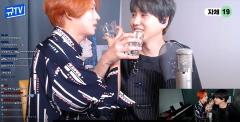 金希澈曺圭贤吵架未消音,圭贤和金希澈最新视频